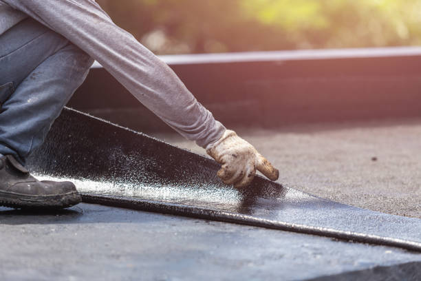 Professional Crawl Space Encapsulation technician working in Omro, WI